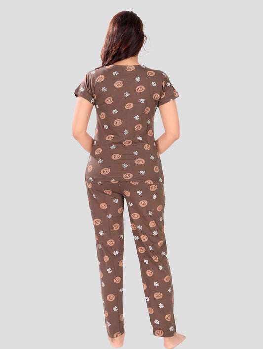 BROWN CHAKEDI FULL CO-ORD SET