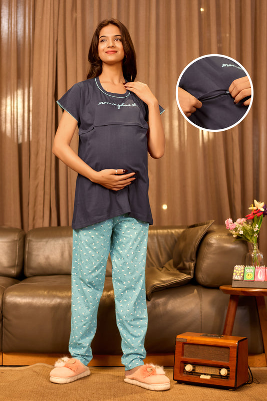 MOMMYHOOD MATERNITY NIGHTSUIT