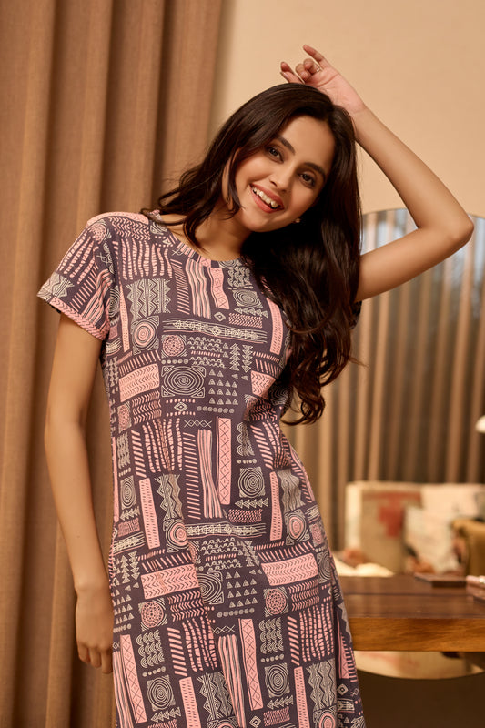 DREAMSCAPE GEO CHIC SHORT NIGHTY