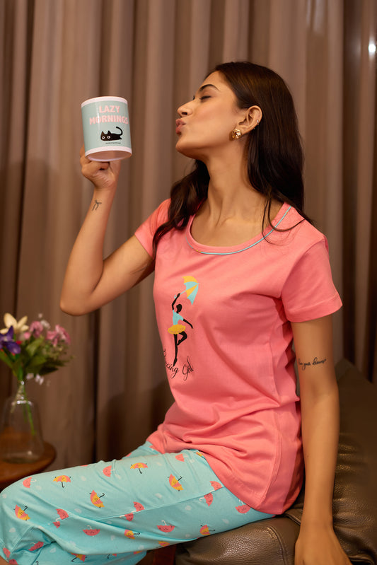 DANCING GIRL CAPRI SET