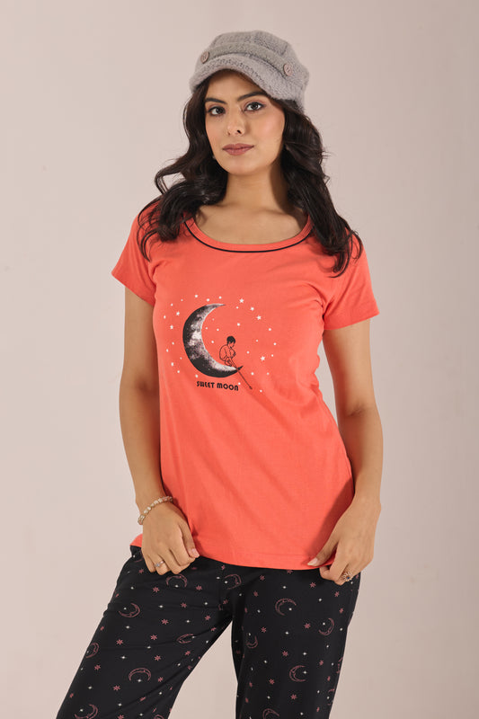 PEACH MOON STAR LOUNGE WEAR