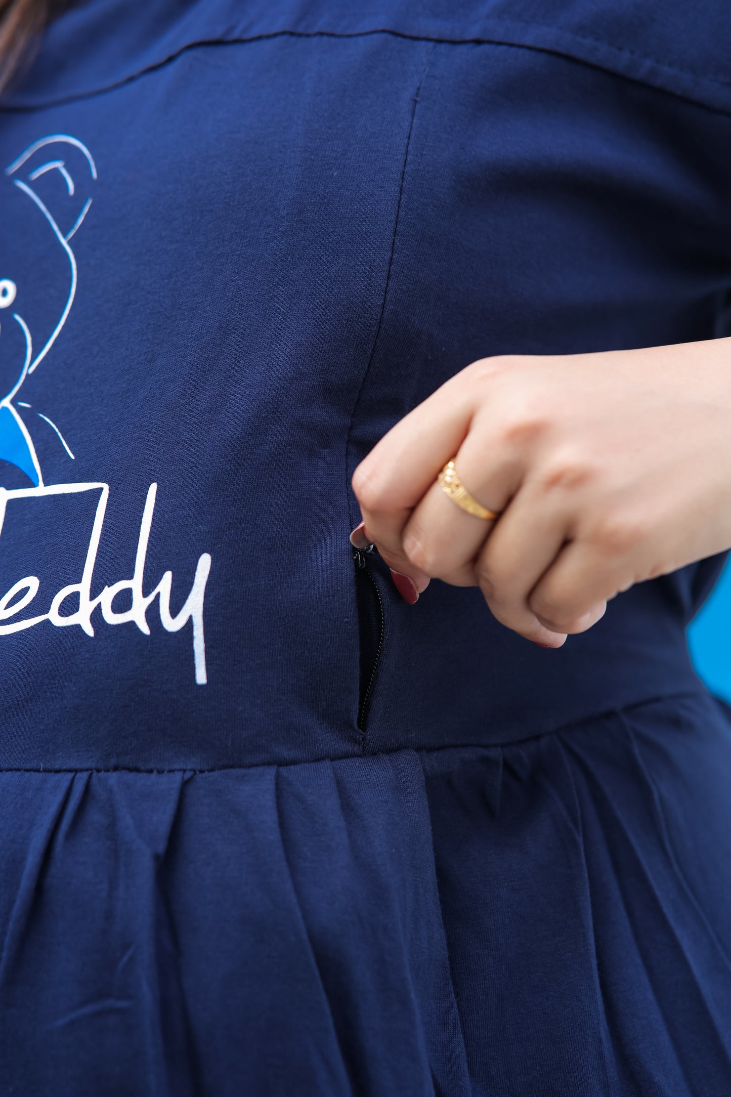 GIANT NAVY BLUE MATERNITY