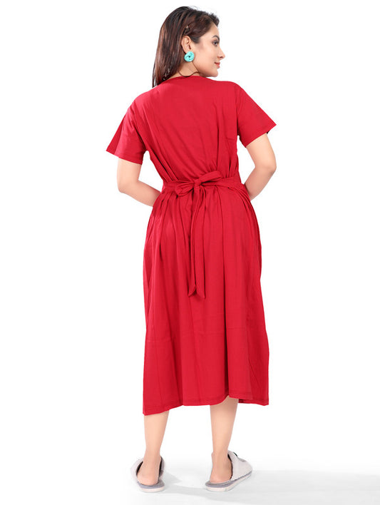 RED I AM LIMITED MATERNITY WEAR