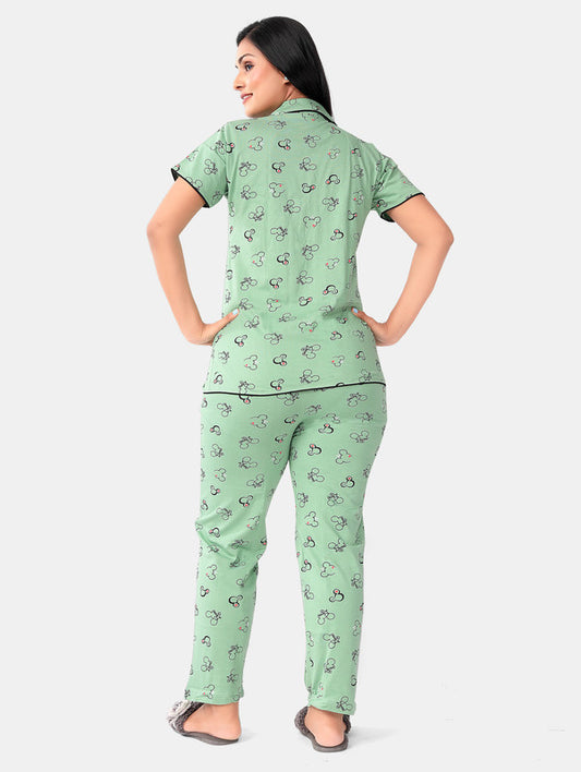 PISTA MICKEY FRONT BUTTON