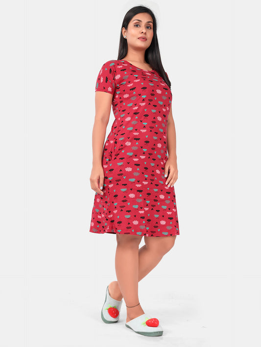 RED CLOUD SHORT NIGHTY