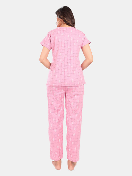 PINK CHECKS FULL CO-ORD SET