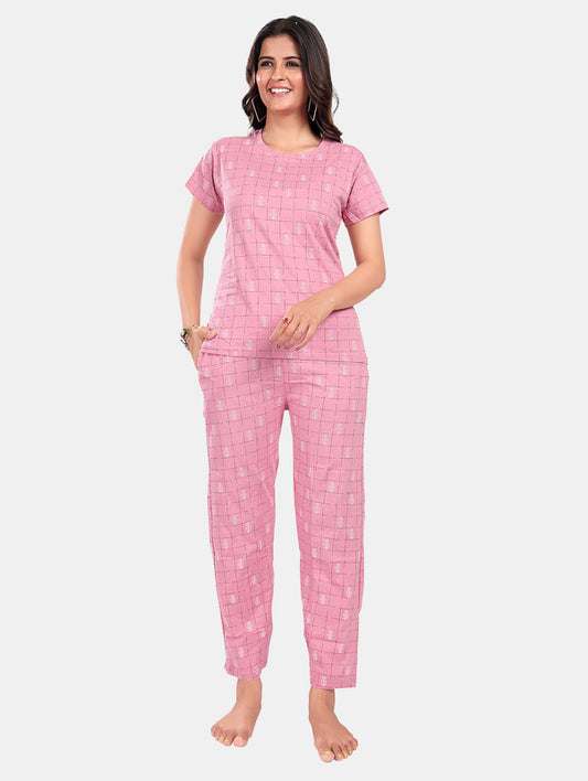 PINK CHECKS FULL CO-ORD SET
