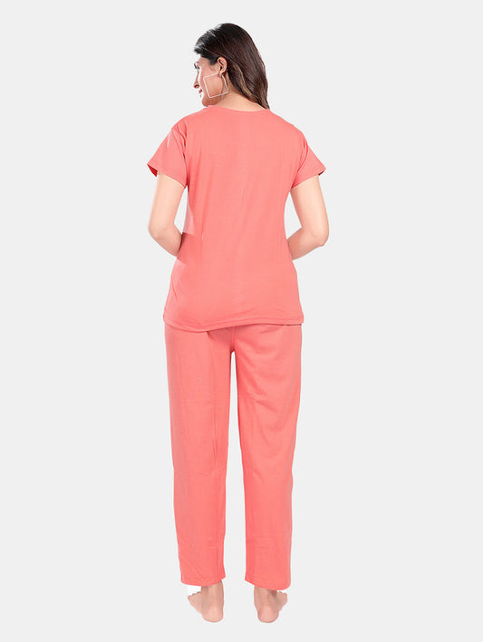 PEACH SNOOZE FULL CO-ORD SET