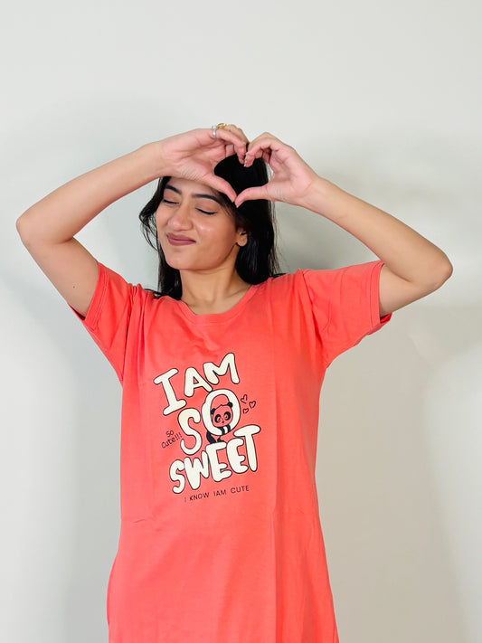 I AM SO SWEET (PEACH)