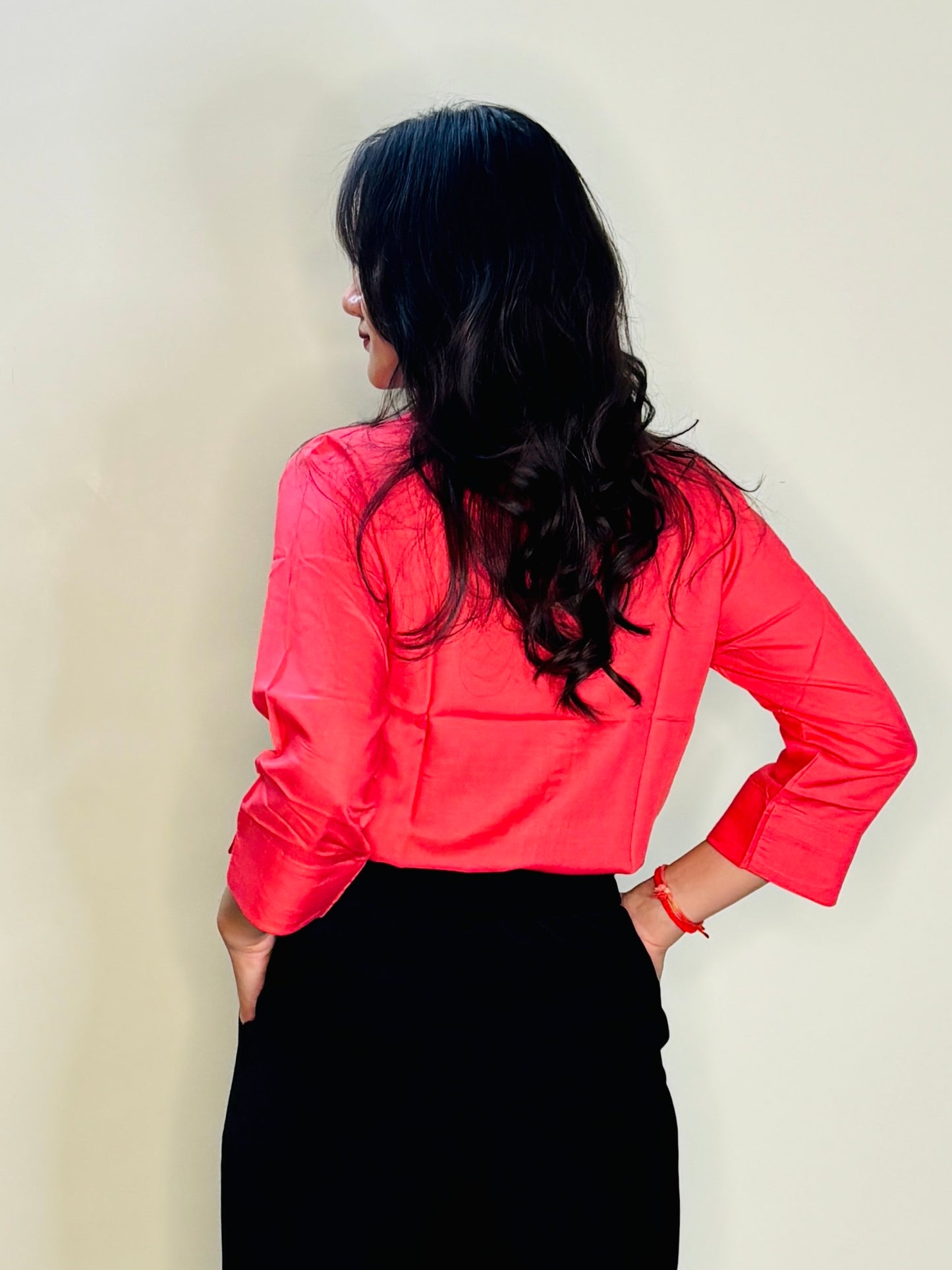 ROSEWOOD CHIC SILK RAYON SHIRT (only shirt)