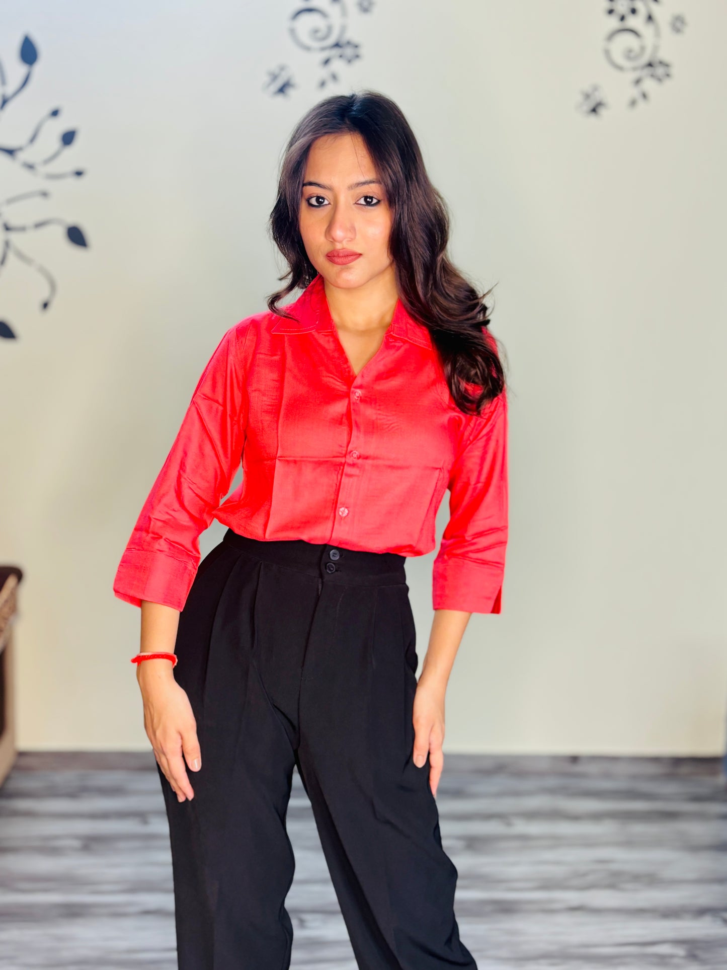 ROSEWOOD CHIC SILK RAYON SHIRT (only shirt)