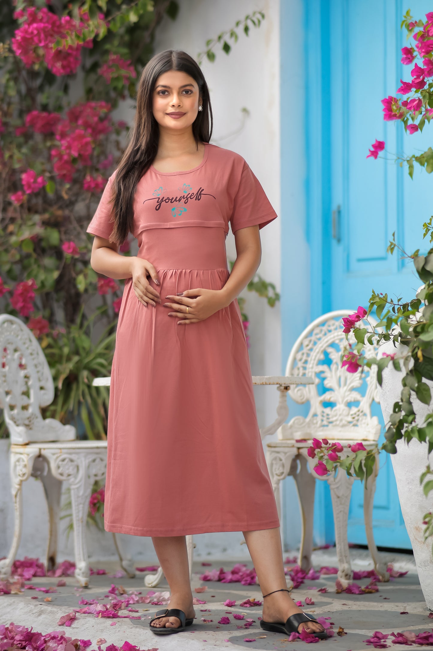 YOUR SELF PEACH MATERNITY