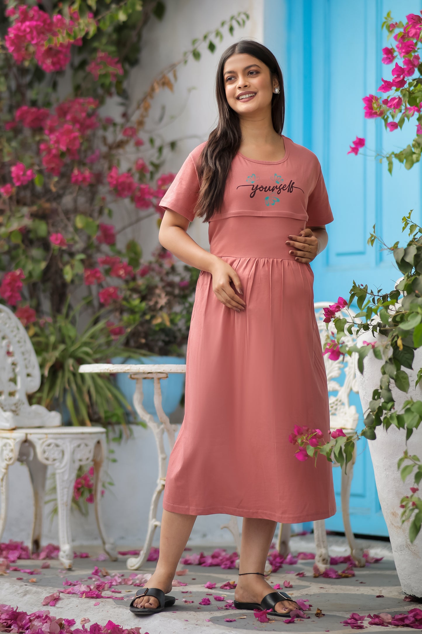 YOUR SELF PEACH MATERNITY