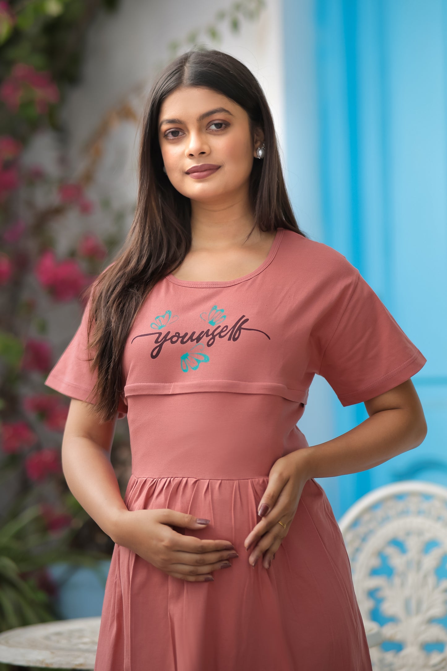 YOUR SELF PEACH MATERNITY