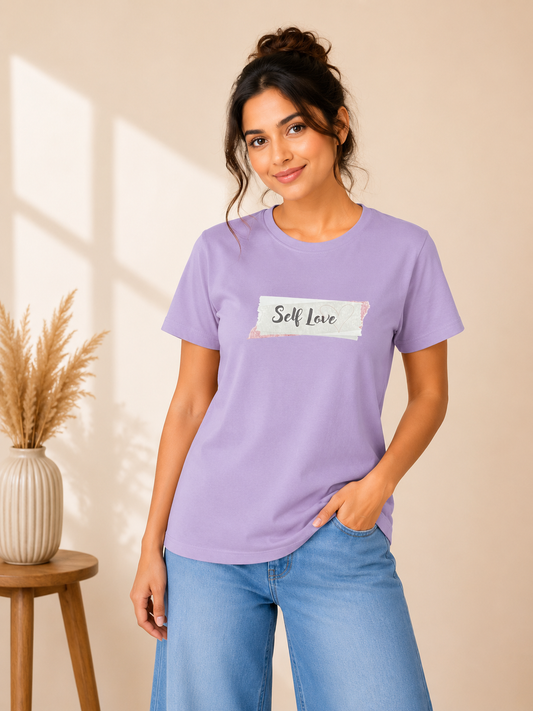LILAC INSPIRED SELF LOVE T-SHIRT