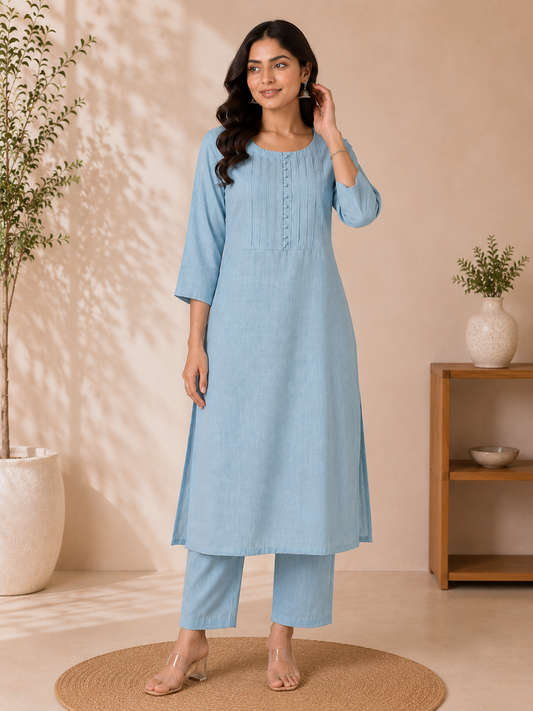 FLYWAY BLUE AURELIA CO-ORD SET