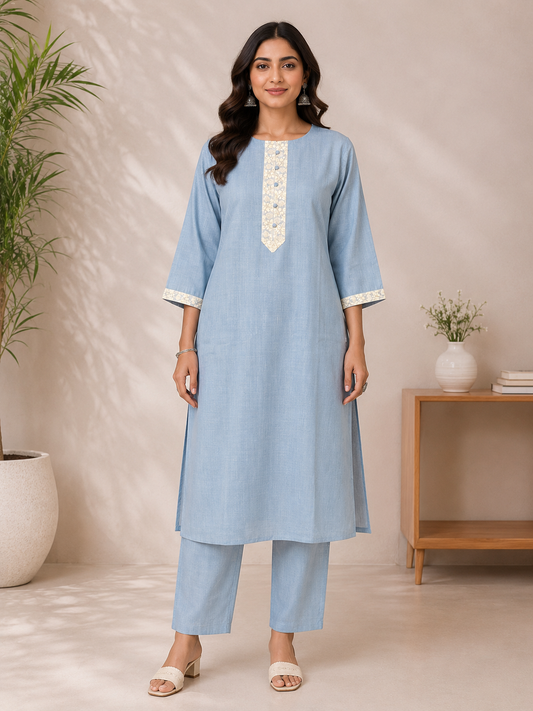 SUBTLE ACCENTS ETHNIC CO-ORD SET