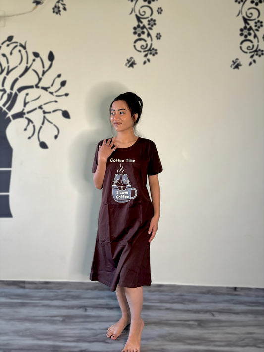 COFFEE TIME ( BROWN )