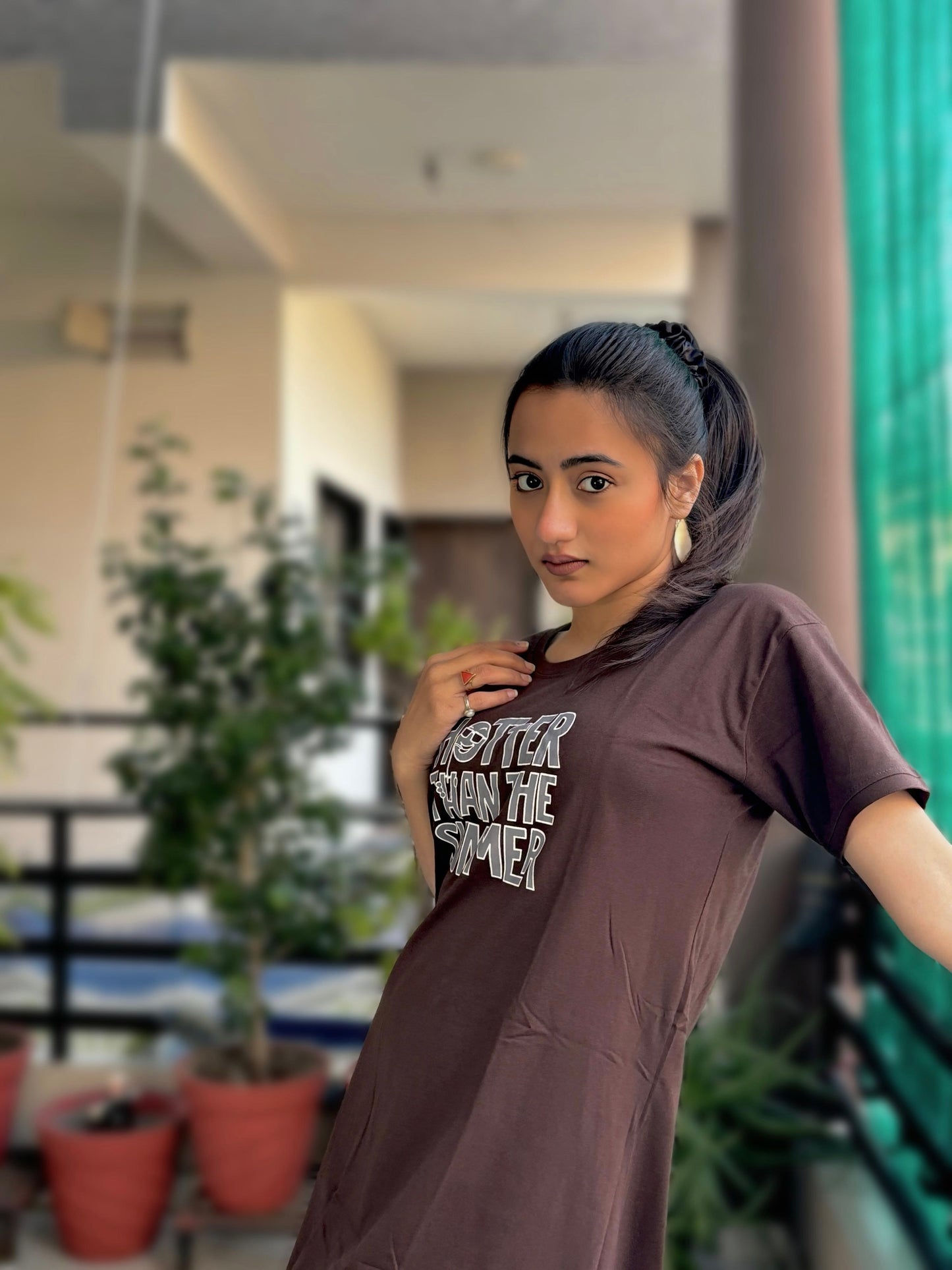 HOTTER THAN THE SUMMER (BROWN)