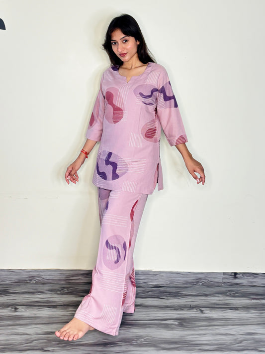 ROSEWOOD MAZE RAYON CO-ORD SET