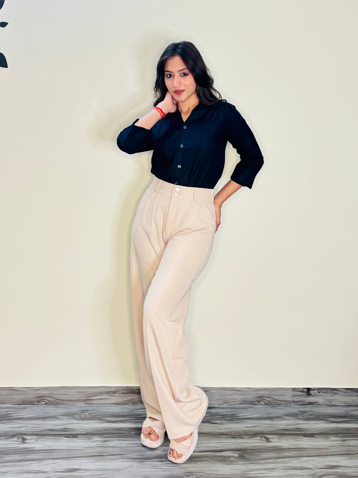 PEACOCK BLUE SILK RAYON SHIRT (only shirt)