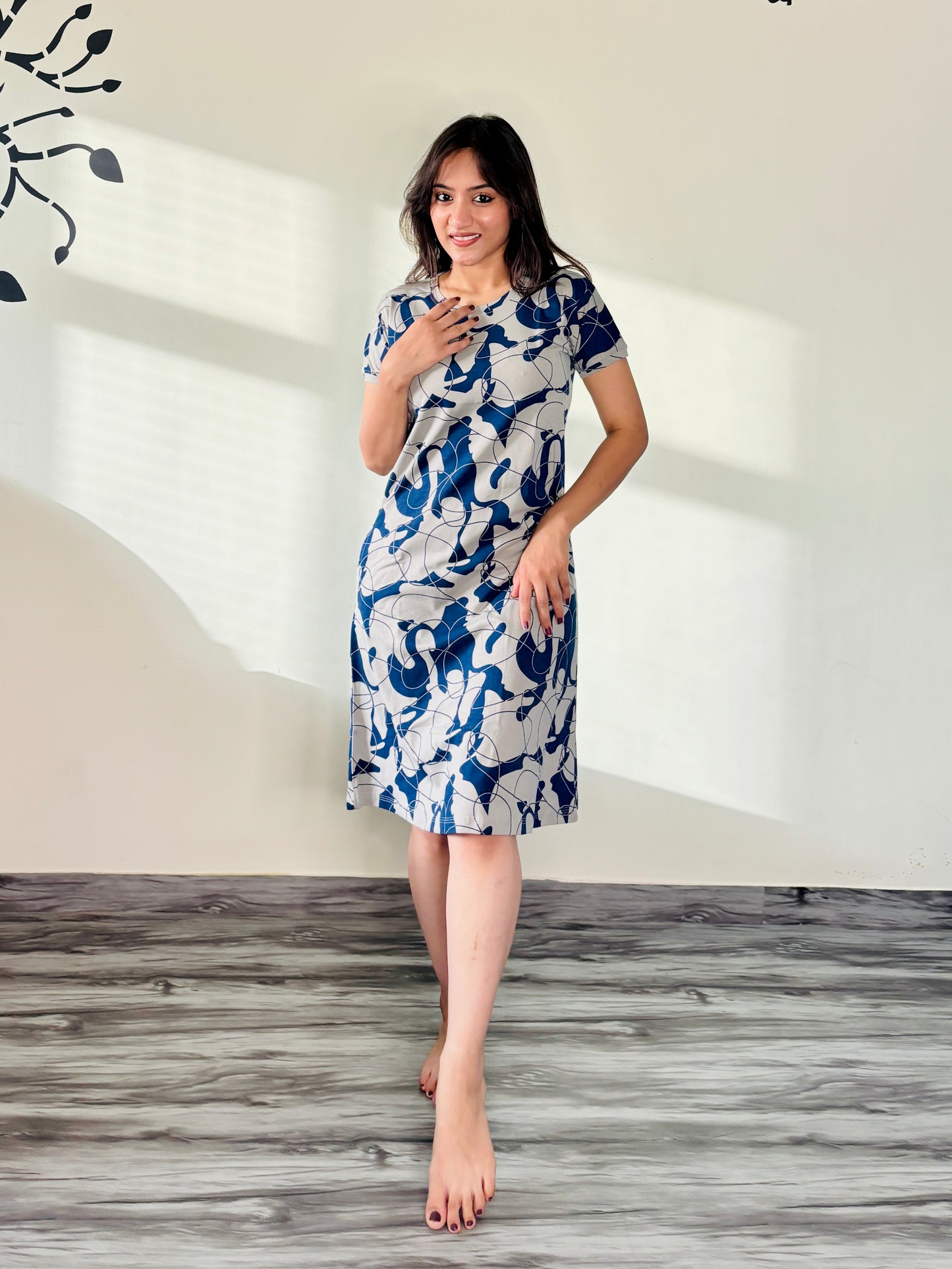 FONE AZURE FLOW WAVES SHORT NIGHTY