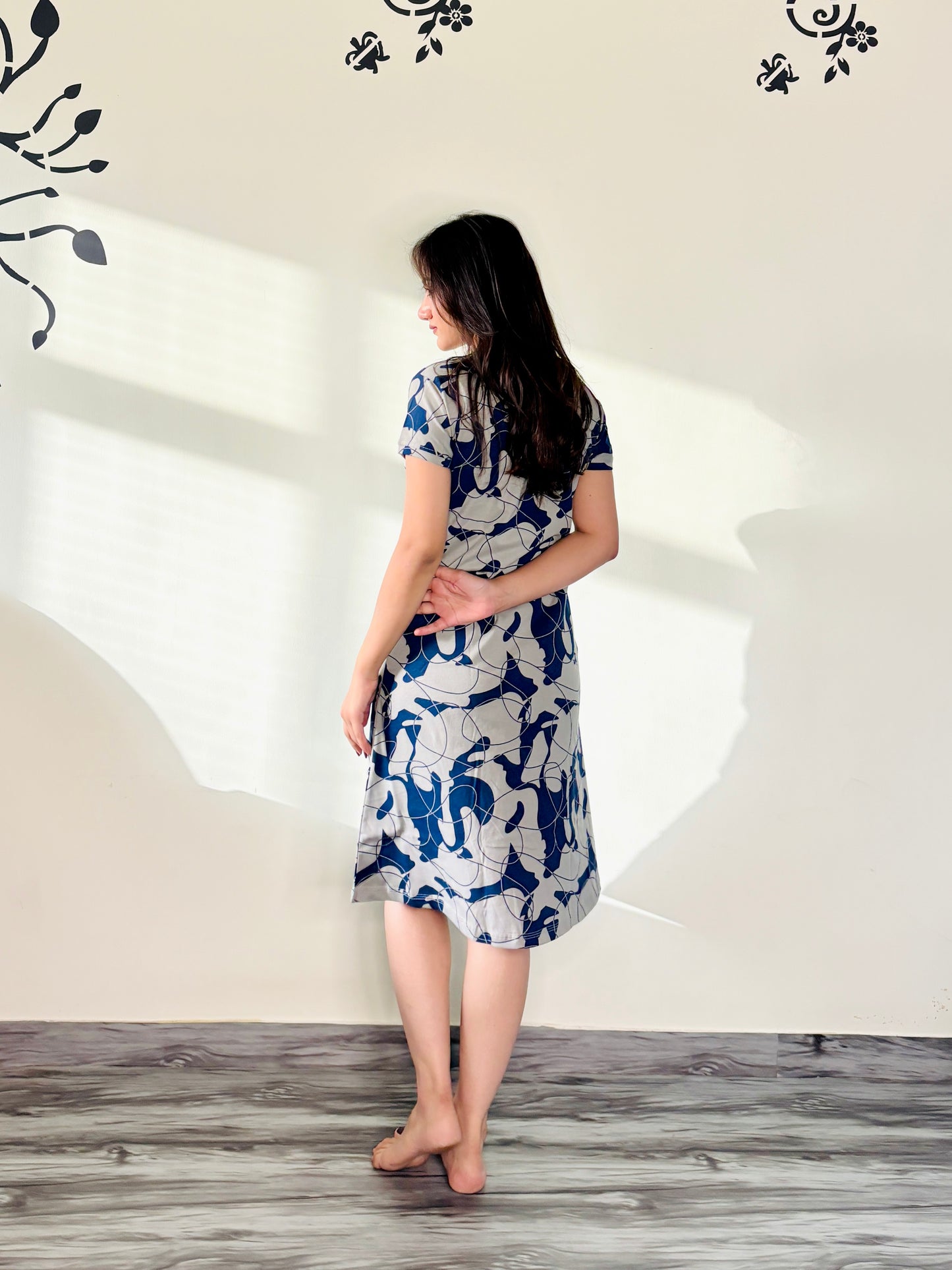 FONE AZURE FLOW WAVES SHORT NIGHTY