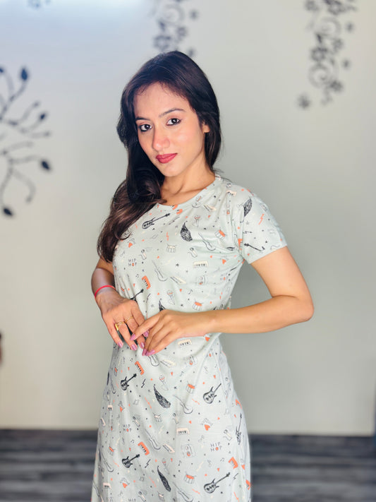 MINT GREE INSTRUMENTS SHORT NIGHTY