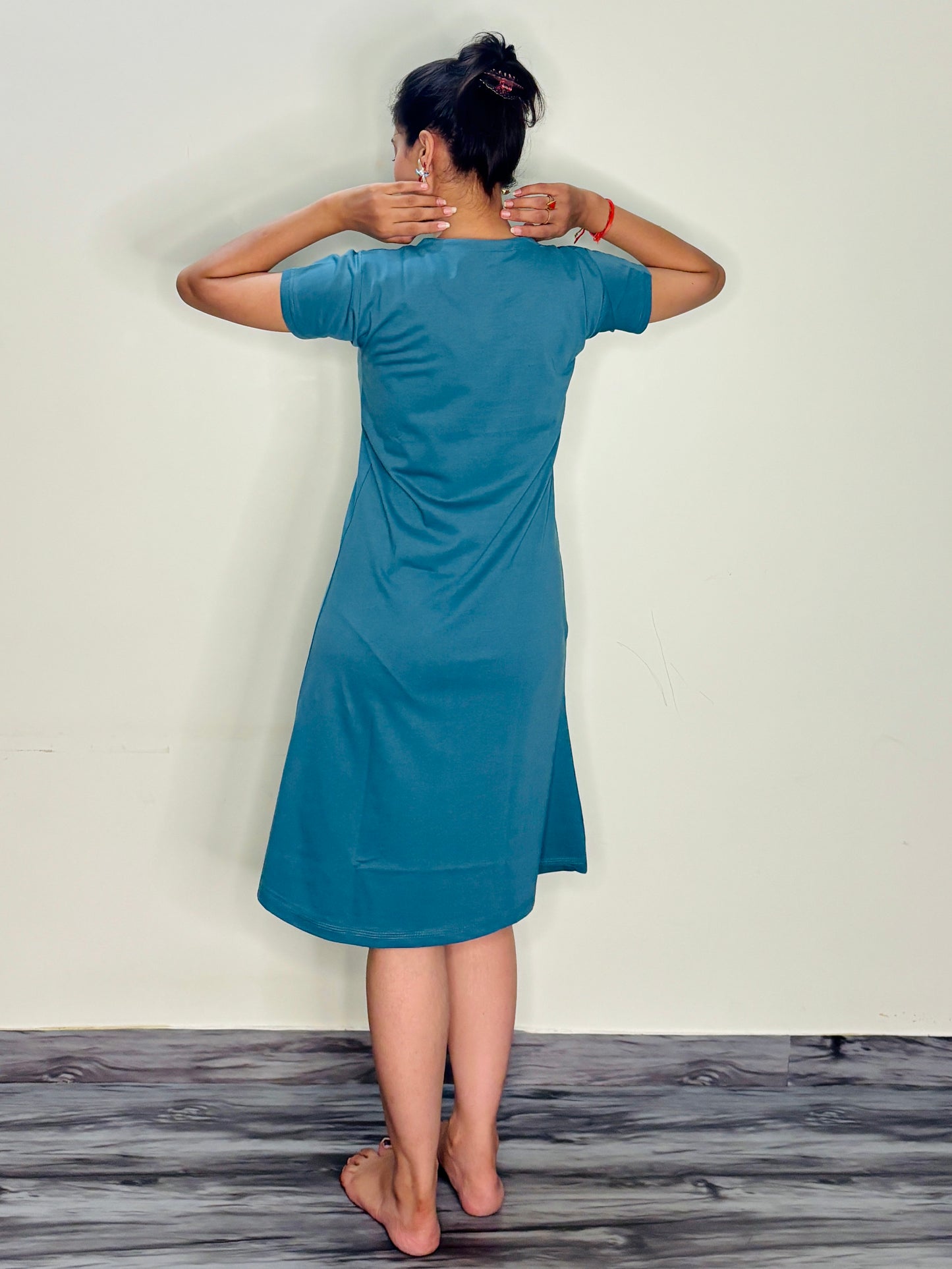 OCEAN BLUE TROUBLEMAKER SHORT NIGHTY