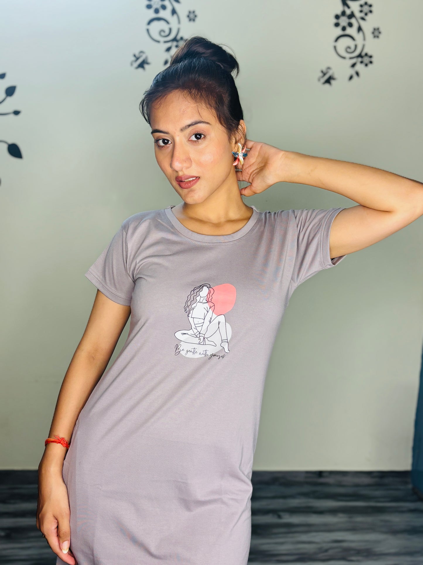 TRUFFLE GREY SOUL SHORT NIGHTY
