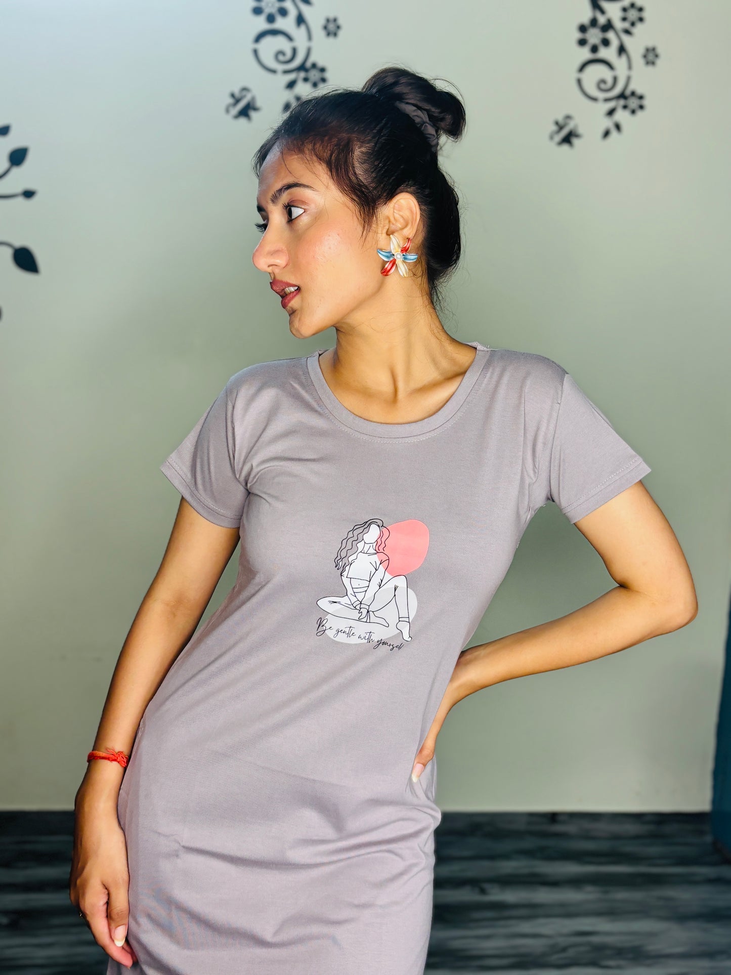 TRUFFLE GREY SOUL SHORT NIGHTY