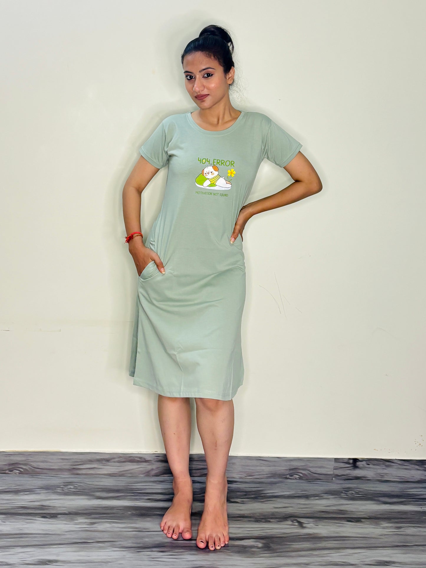 SOFT PISTACHIO ERROR SHORT NIGHTY