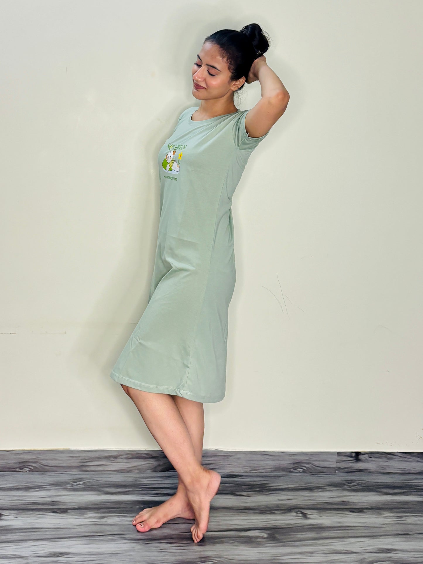 SOFT PISTACHIO ERROR SHORT NIGHTY