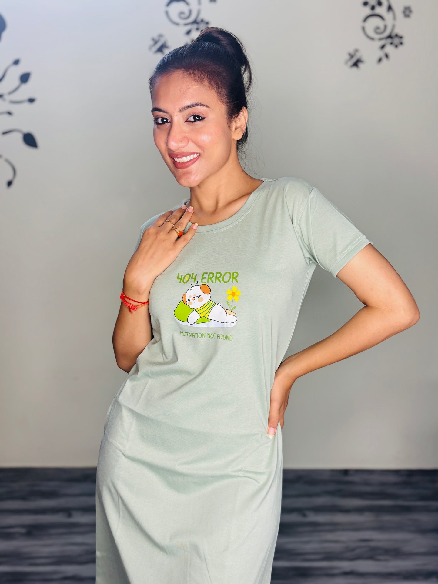 SOFT PISTACHIO ERROR SHORT NIGHTY