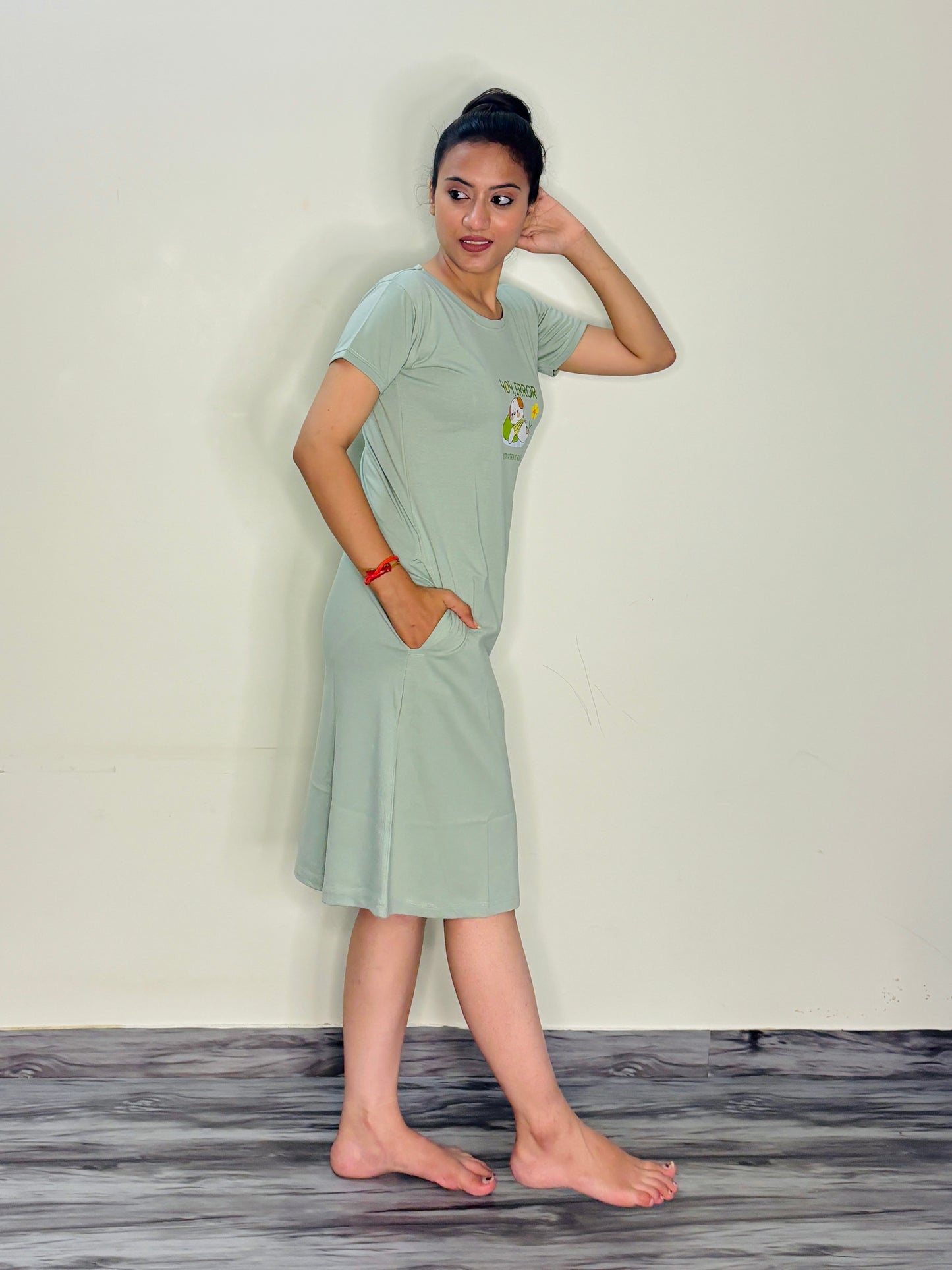 SOFT PISTACHIO ERROR SHORT NIGHTY