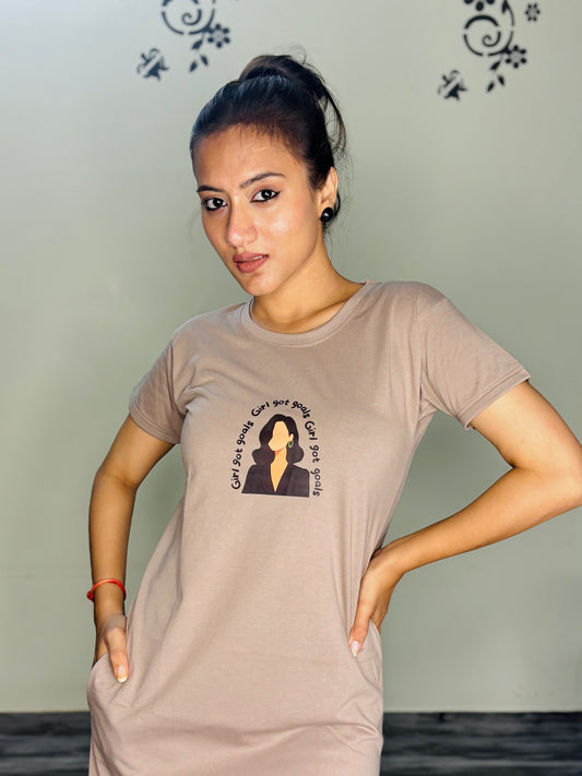 MOCHA GIRL GOALS SHORT NIGHTY