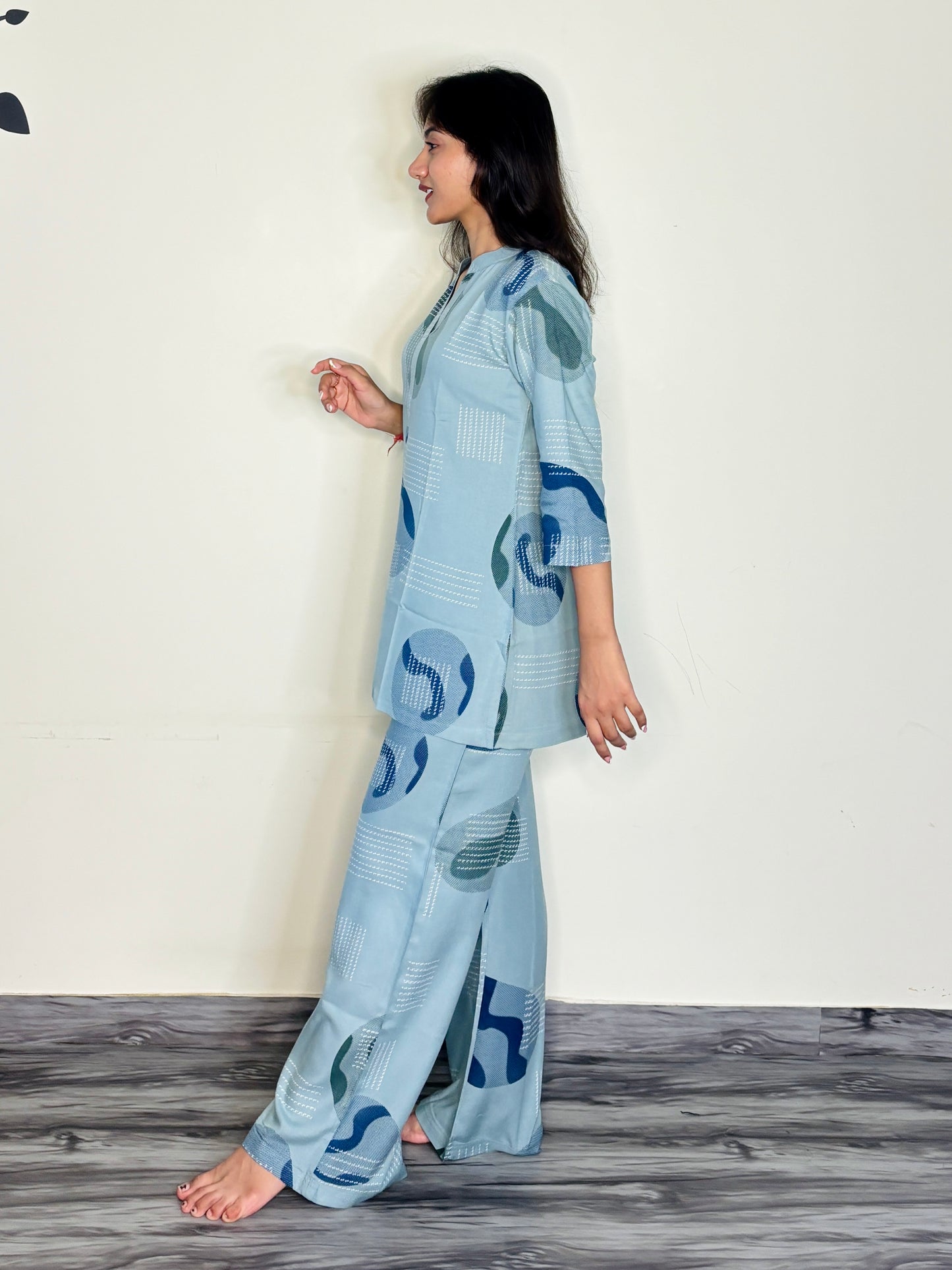 OCEAN DRIFT CALM RAYON CO-ORD SET