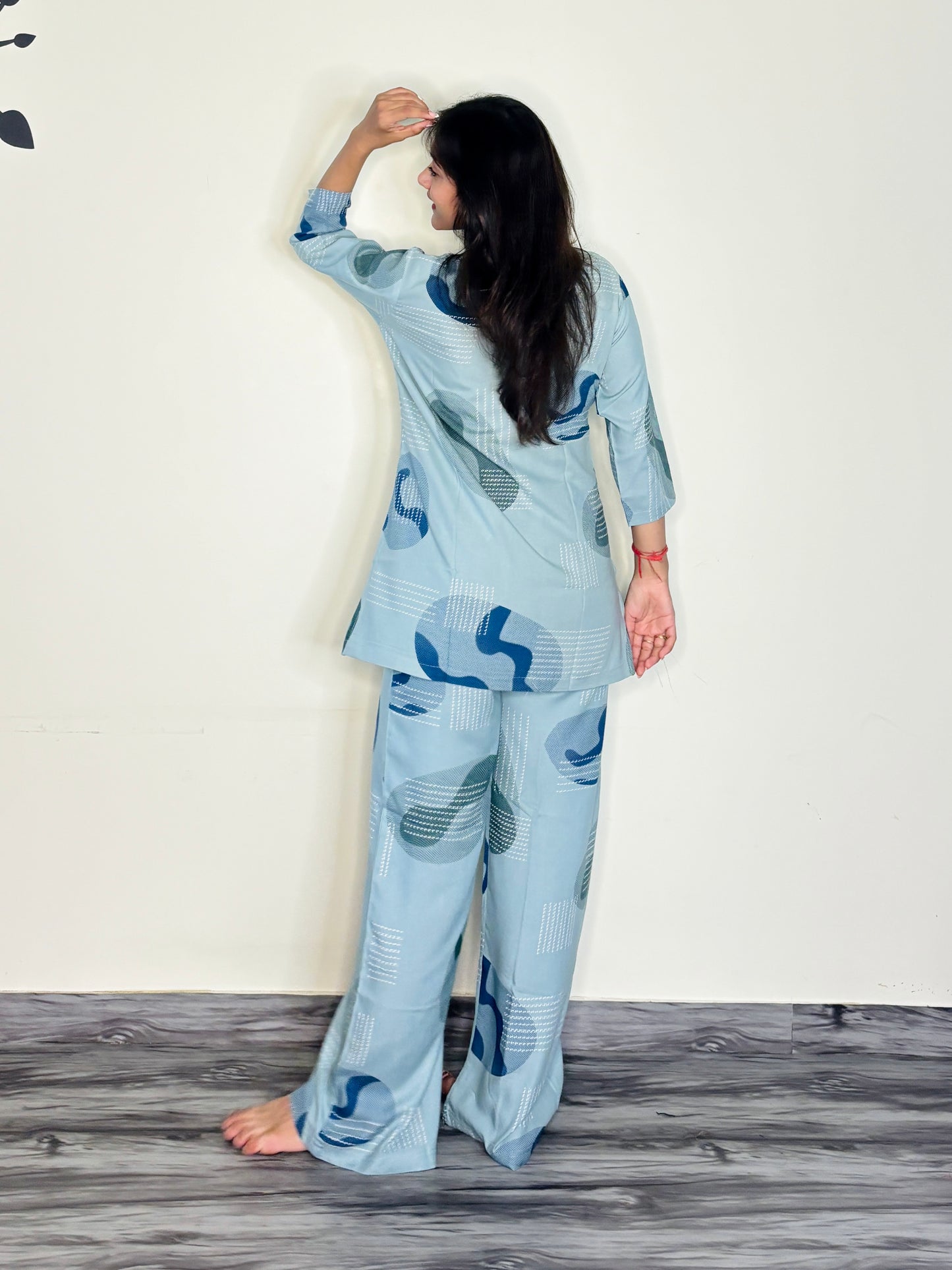 OCEAN DRIFT CALM RAYON CO-ORD SET