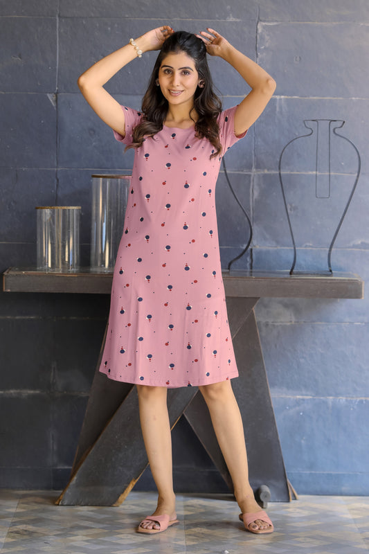 PINK BUTTA SHORT NIGHTY