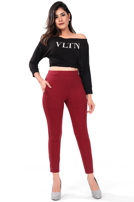 MAROON YOGA PANT