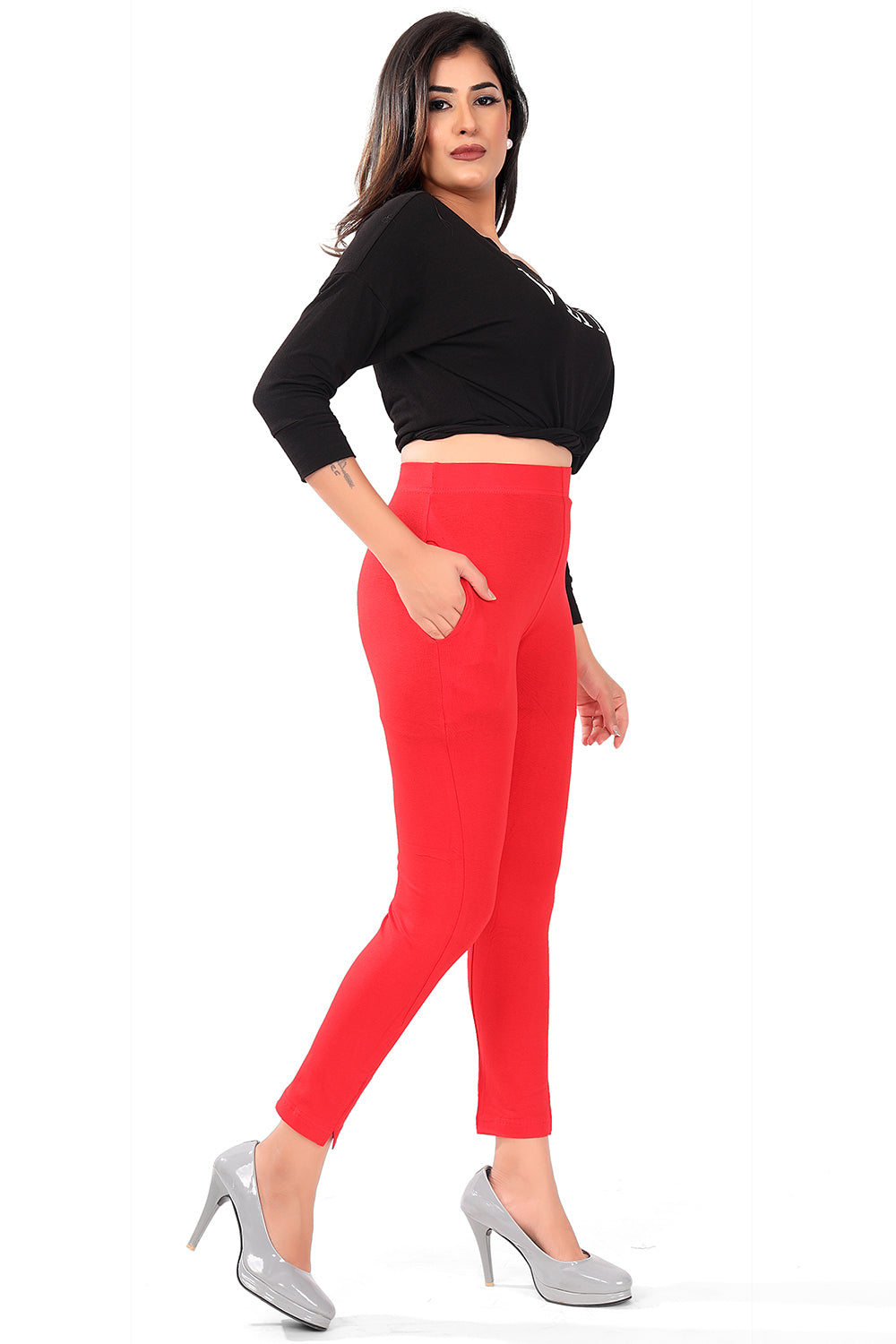 TOMATO RED YOGA PANT