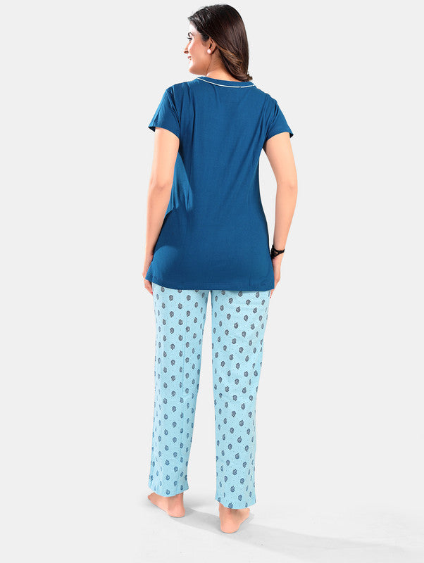 BLUE LOVE LIFE LOUNGE WEAR