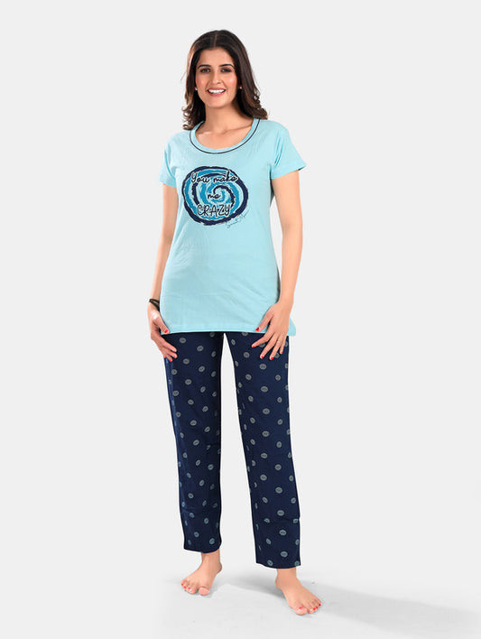 YOU MAKE ME CRAZY LOUNGE WEAR