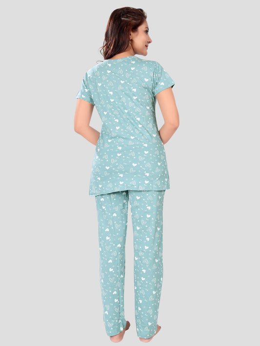 PASTEL PISTA HEART CO-ORD SET