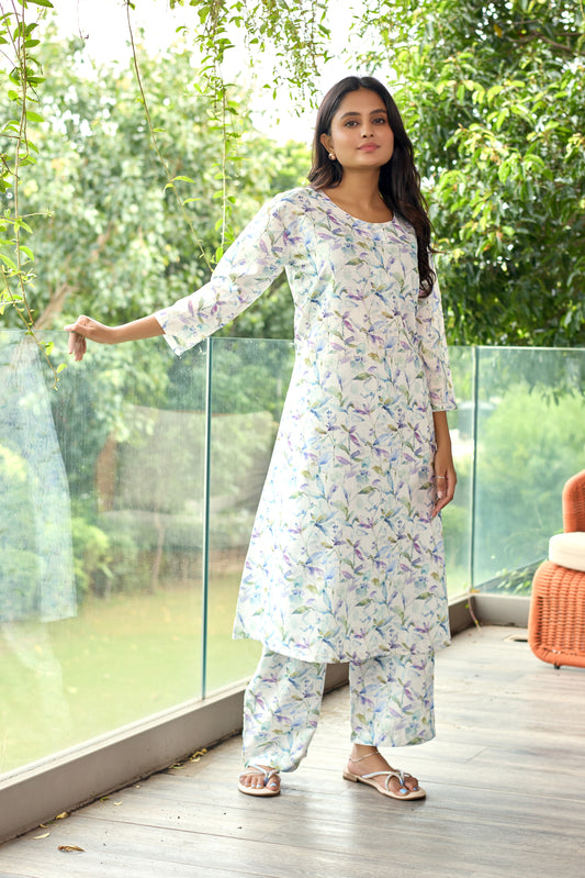 IVORY SPRING PETALS CO-ORD SET