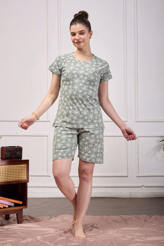 GREEN HEAVEN SHORT SLEEP SET