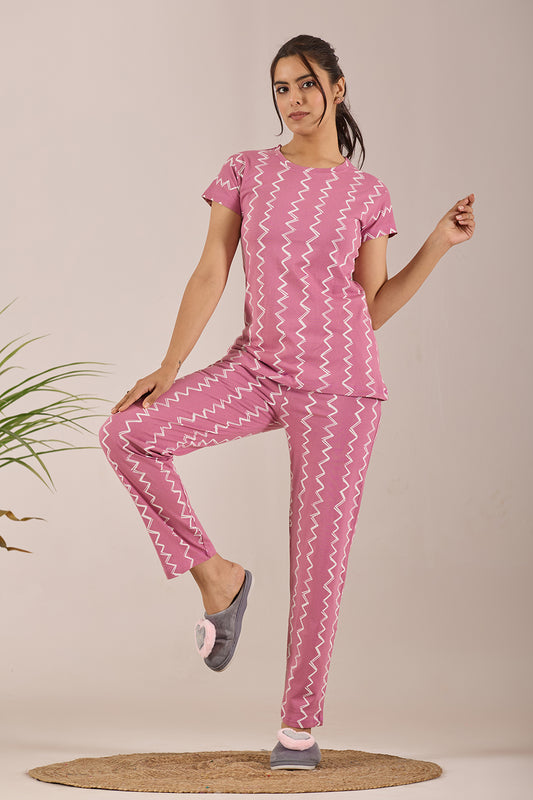 CO-ORD SET BAKER MILLER PINK WAVES