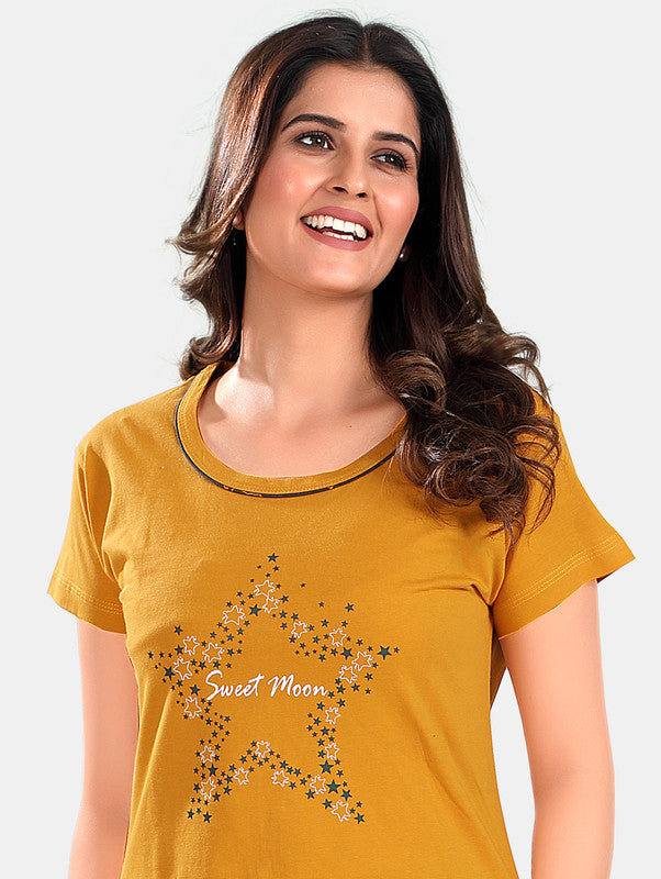 MUSTURD STAR LOUNGE WEAR