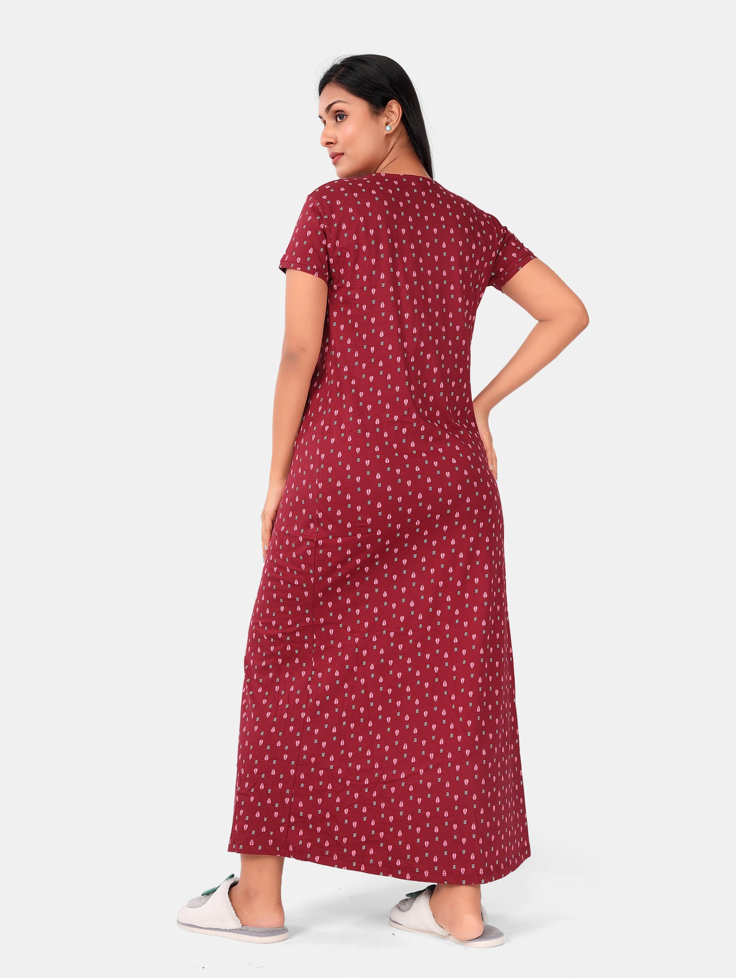 MAROON BUTTA FULL NIGHTY