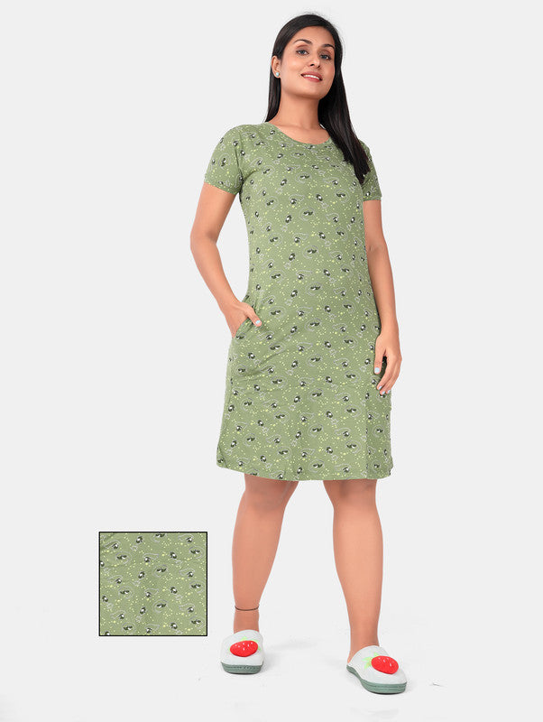 GREEN ELEPHANT SHORT NIGHTY